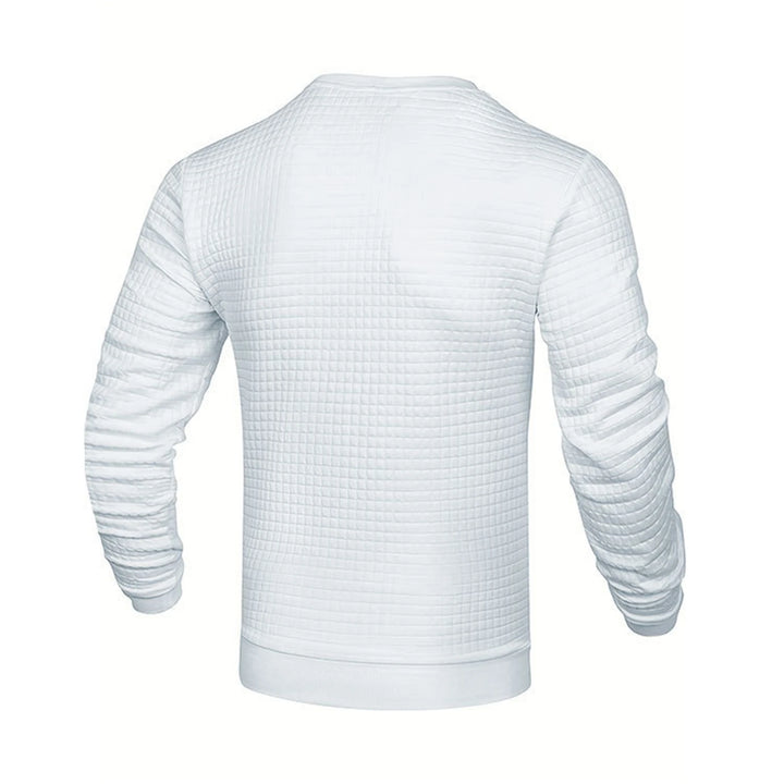 Men's Waffle Check Hoodie