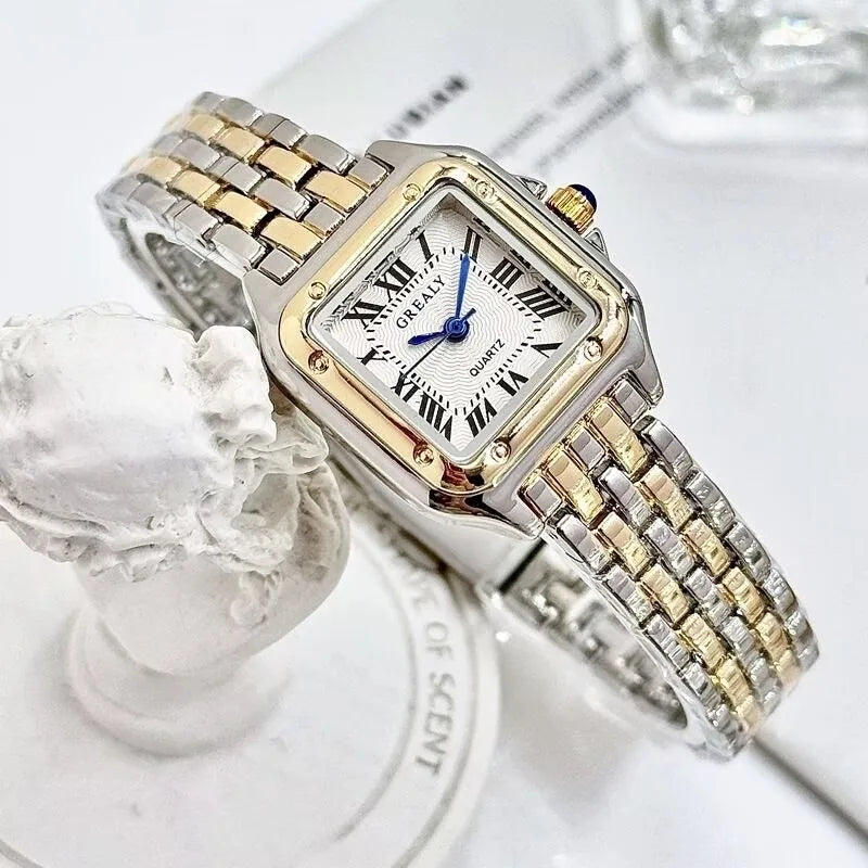 Fashion Square Quartz Watch for Women