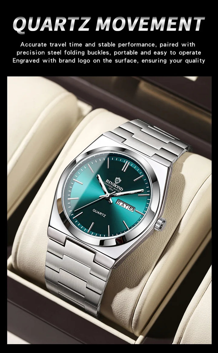 UTHAI Men's Luxury Quartz Watch