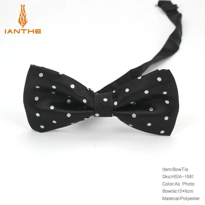 Men's Formal Silk Bow Tie – Wedding & Business Wear