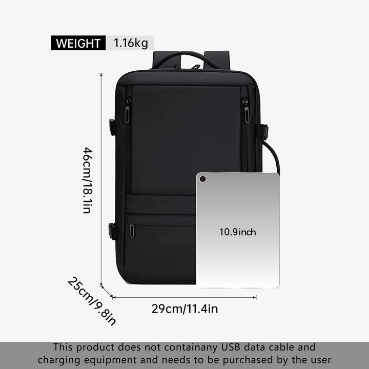 Unisex Backpack Business Laptop Bag University Travel Backpack Waterproof Backpack Rechargeable Backpack