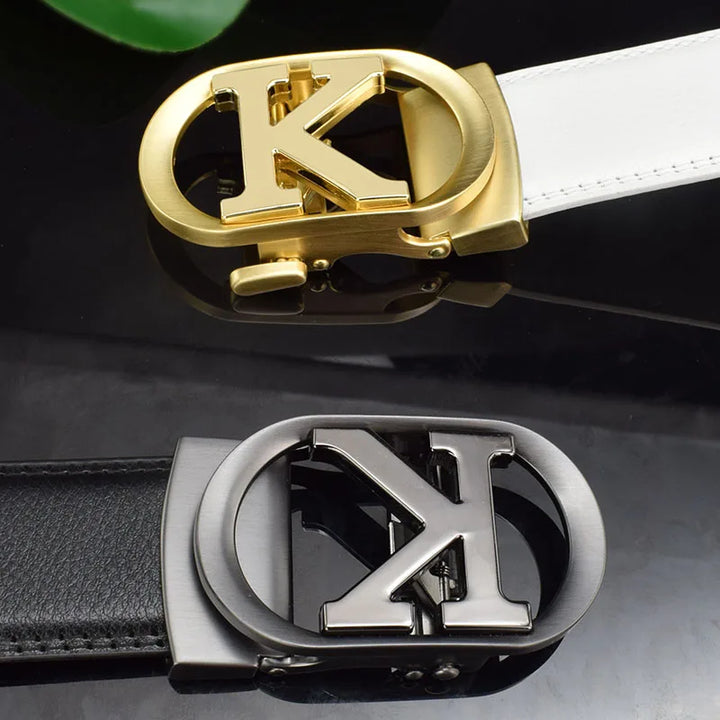 Luxury Leather Belt for Men – Stylish Designer Waist Strap