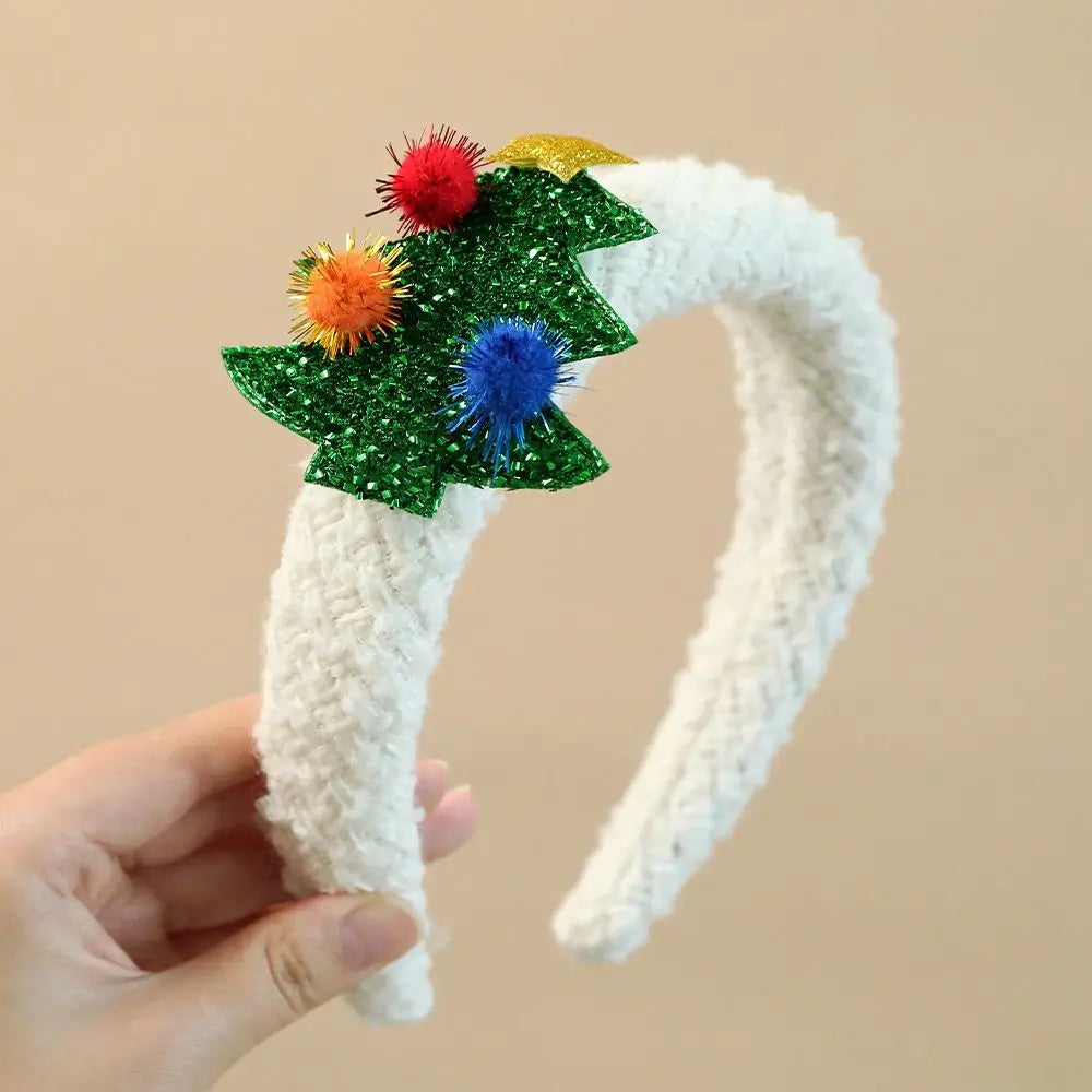 Fashion Hair Accessories Christmas Headband Xmas Merry Chritmas Santa Claus Hair Hoop Headpiece Hairband Antler Hair Hoop Party
