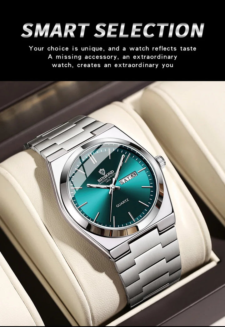 UTHAI Men's Luxury Quartz Watch