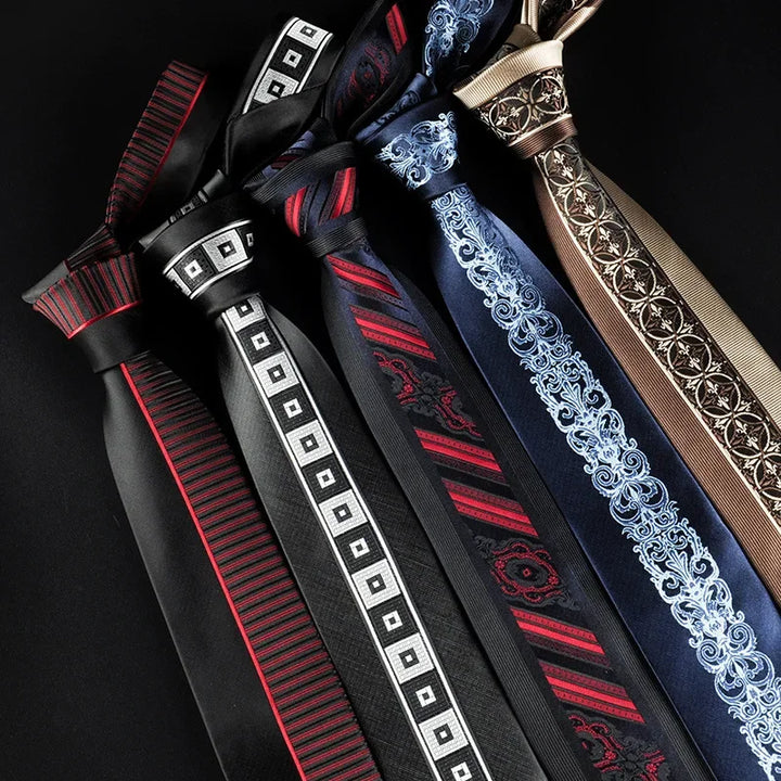 Creative 6cm Necktie – Men’s Groom & Wedding Accessories