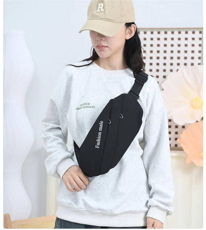 Fashion Crossbody Chest Bag – Durable Sling Bag for Men & Women