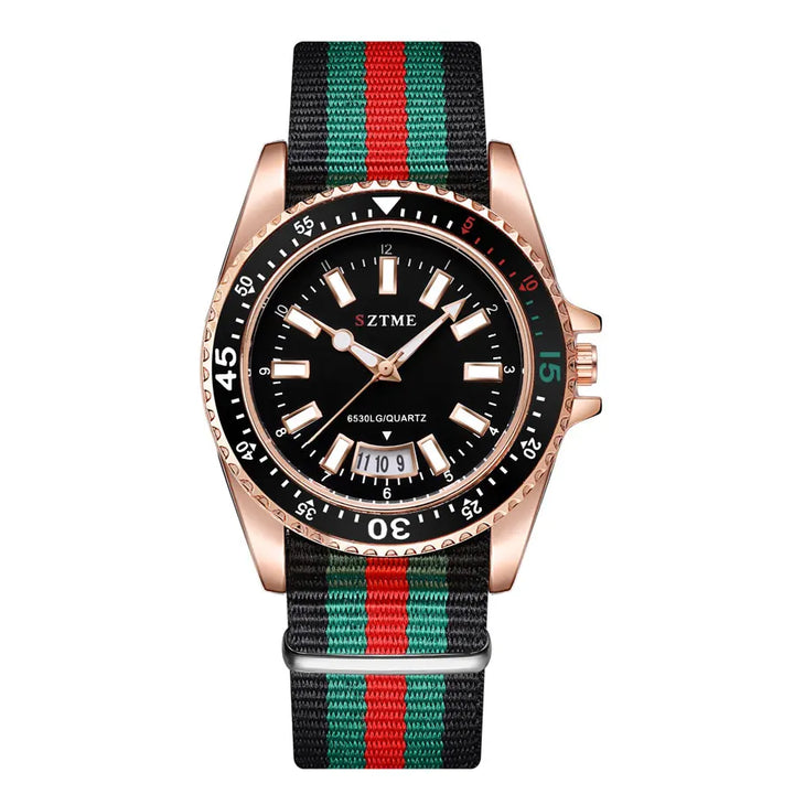 Nylon Strap Quartz Watch