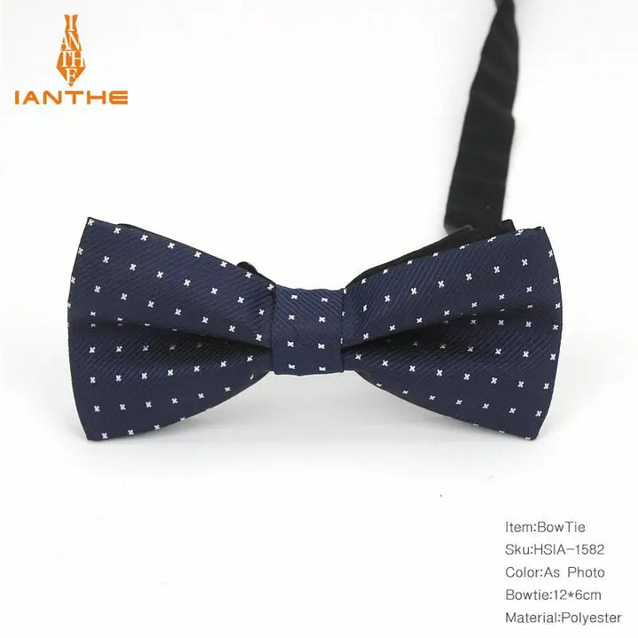 Men's Formal Silk Bow Tie – Wedding & Business Wear