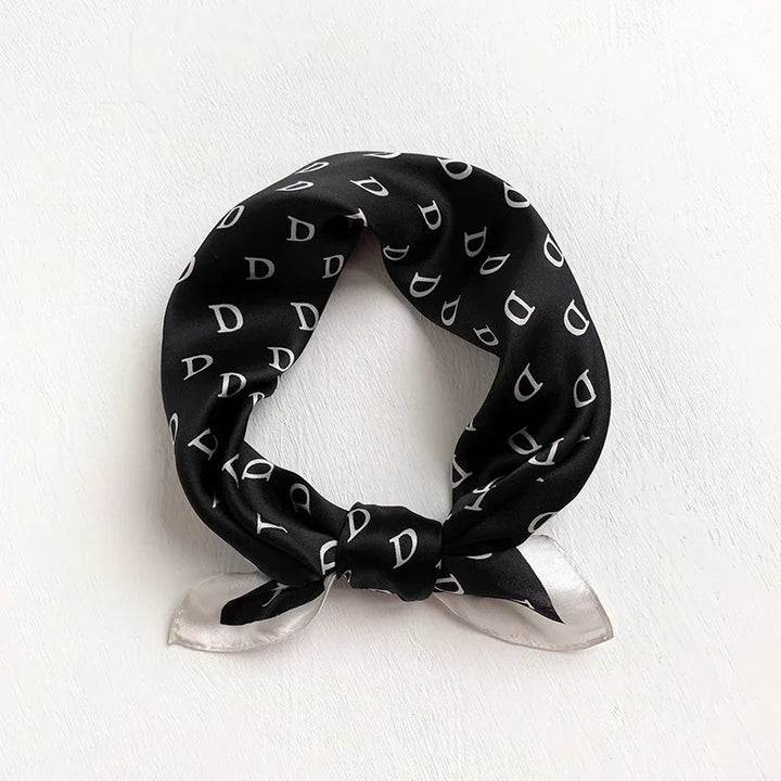 Mulberry Silk Square Scarf – Luxury Bandana & Headwrap for Women