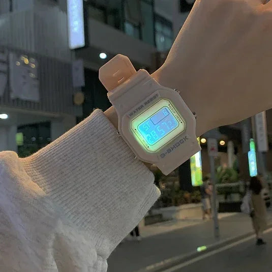 Transparent LED Sports Watch