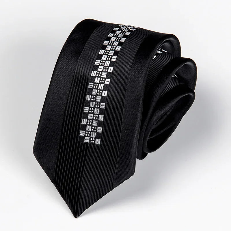 Creative 6cm Necktie – Men’s Groom & Wedding Accessories