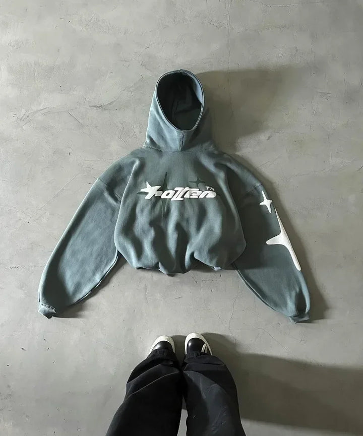 Retro Gothic Y2K Hoodie
