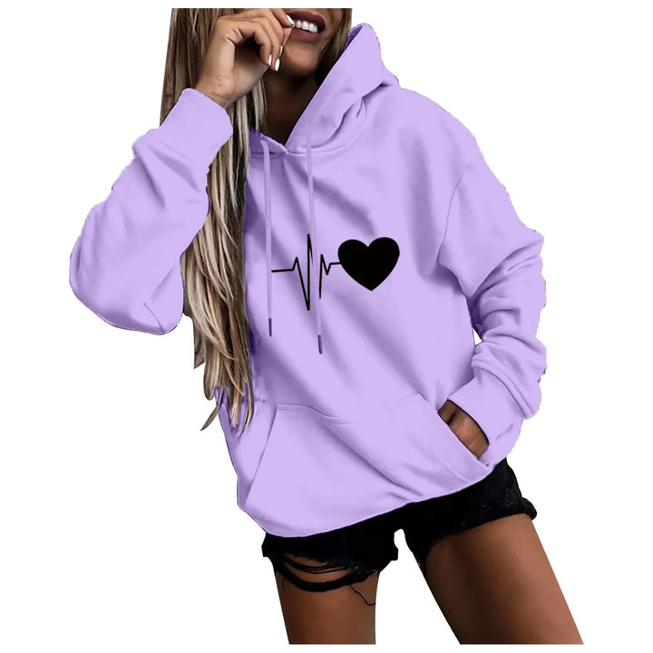 Women's Fun Print Pullover Hoodie