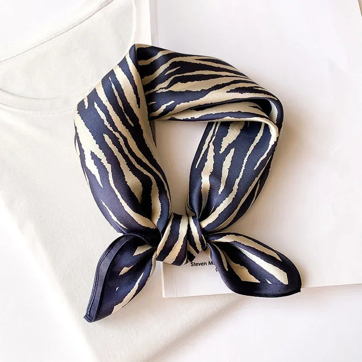 Mulberry Silk Square Scarf – Luxury Bandana & Headwrap for Women
