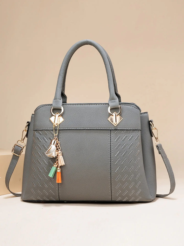 Fashionable Embroidered Handbag for Women, Crossbody, Flow, Su, Large Capacity Women's Shoulder Bag