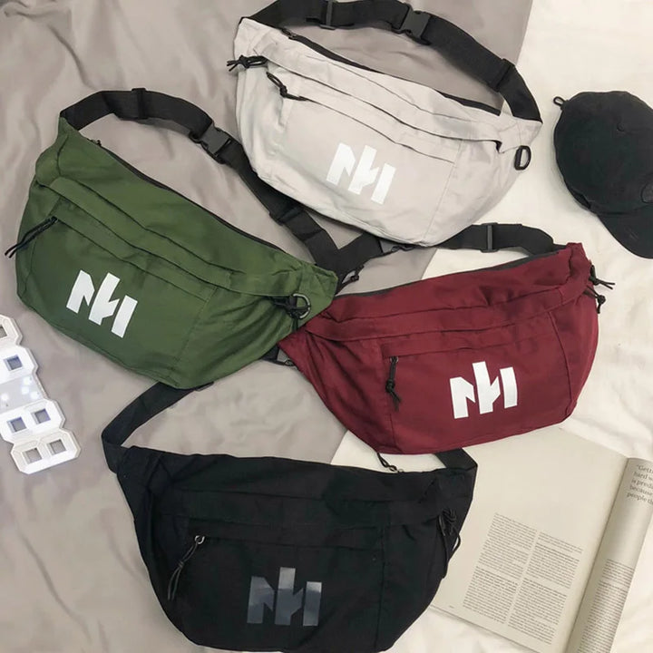 Unisex Fanny Pack – Large Capacity Waist & Chest Bag for Travel & Street Trend