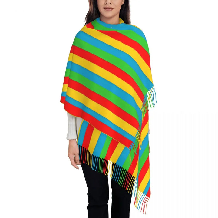 Eritrean Pride Scarf – Custom Bufanda & Holiday Wrap