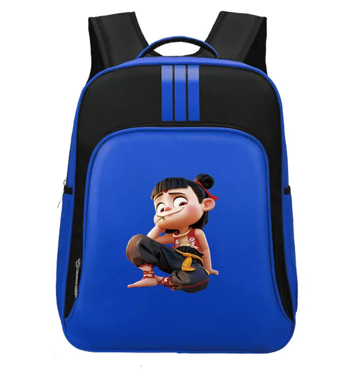 Unisex Canvas Backpack with Large Capacity for Students and Travelers Fashionable and Lightweight School Bag for Men and Women