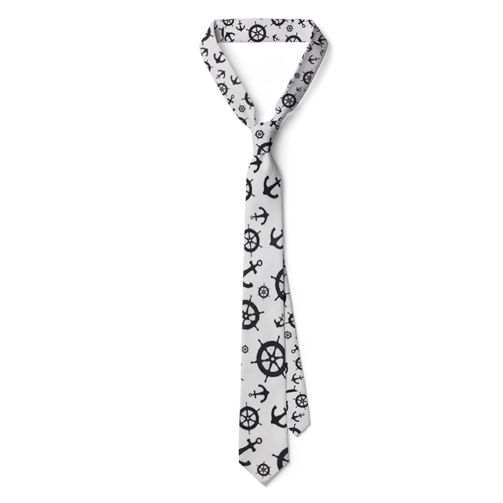Fun Mathematical Formula Men's Tie 3D Printing 8CM Fashion Novelty Creative Tie Number Symbol Casual Trend Party Tie Unisex