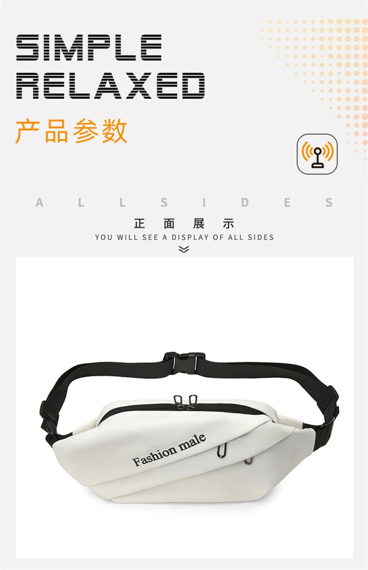 Fashion Crossbody Chest Bag – Durable Sling Bag for Men & Women