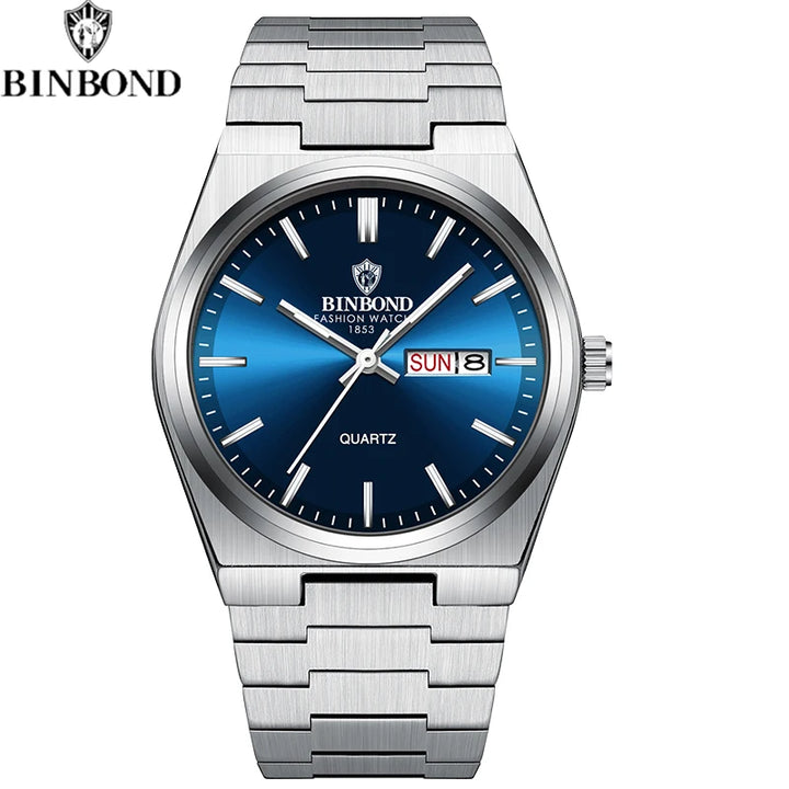 BINBOND Men's Business Quartz Watch