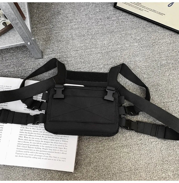 Outdoor Chest Rig – Functional Crossbody Waist Bag for Unisex Streetwear