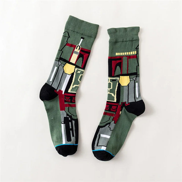 1 pair Autumn Winter Anime Socks Movie Men socks Cosplay Socks Skateboard sock Long Casual versatile Novelty Women's Socks 37-45