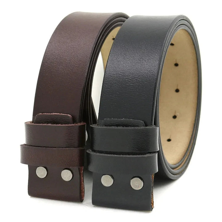 Luxury Brand Designer Men Belts Genuine Leather Black Brown Waist Strap with Prints Buckle Head