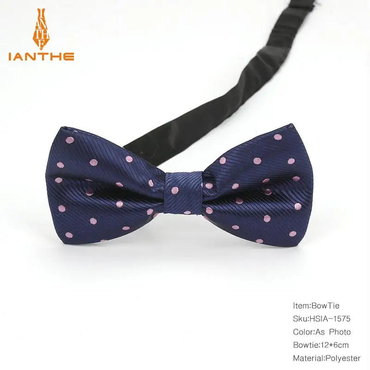 Men's Formal Silk Bow Tie – Wedding & Business Wear