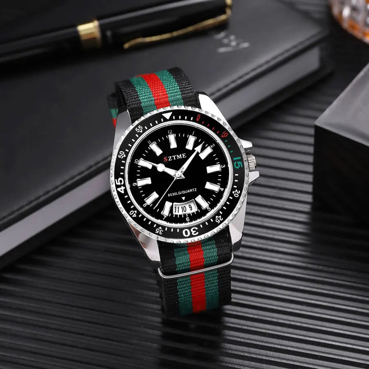 Nylon Strap Quartz Watch