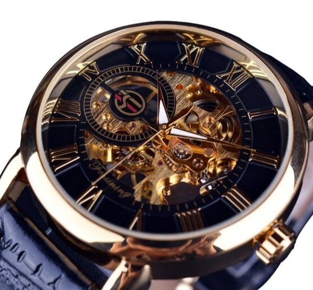LuxTime™ – Men’s Fully Automatic Mechanical Watch