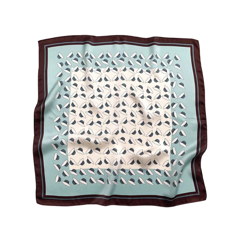 Mulberry Silk Square Scarf – Luxury Bandana & Headwrap for Women