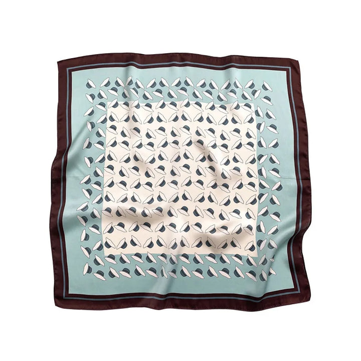Mulberry Silk Square Scarf – Luxury Bandana & Headwrap for Women