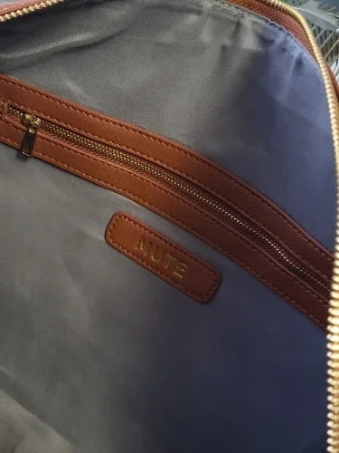 Luxury V Design Boston Handbag – Unisex Crossbody Bag with Silk Scarf