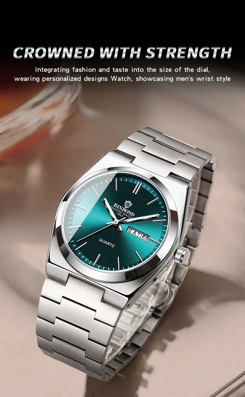 UTHAI Men's Luxury Quartz Watch