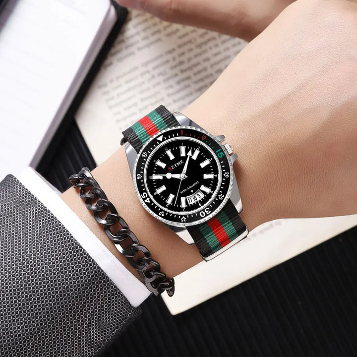 Nylon Strap Quartz Watch