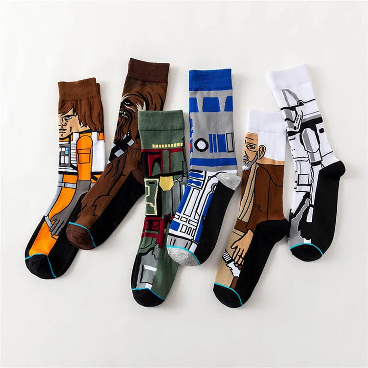 1 pair Autumn Winter Anime Socks Movie Men socks Cosplay Socks Skateboard sock Long Casual versatile Novelty Women's Socks 37-45