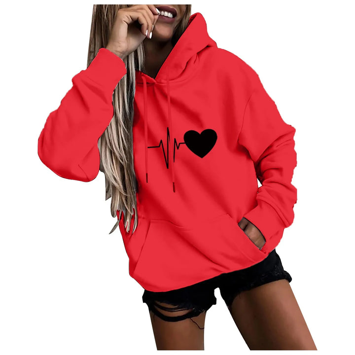 Women's Fun Print Pullover Hoodie