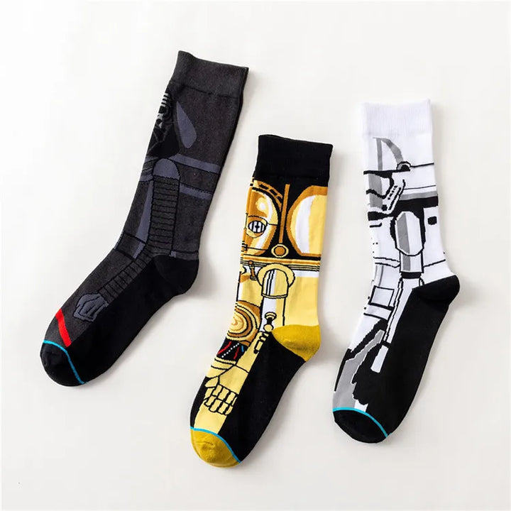 1 pair Autumn Winter Anime Socks Movie Men socks Cosplay Socks Skateboard sock Long Casual versatile Novelty Women's Socks 37-45