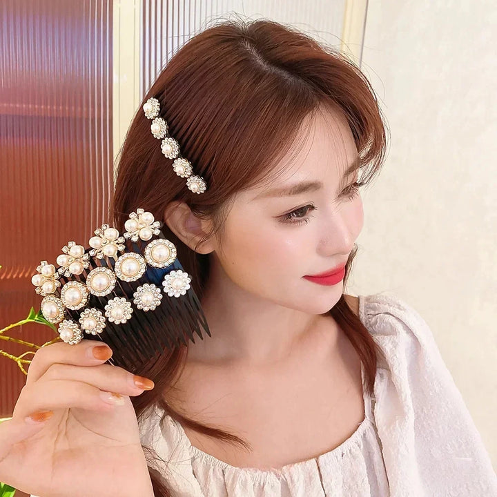 Hair Combs Bangs Hair Clips Non-slip Broken Hair Pins for Women Girl Back Head Headdresses Korean Hairs Accessories New Headwear