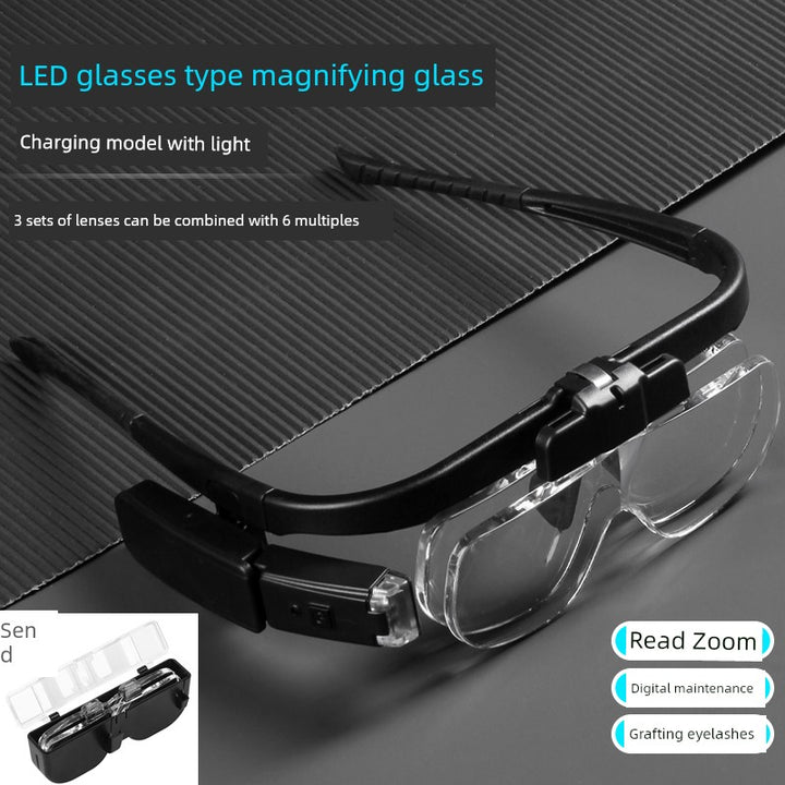 DetailScope™ – USB Rechargeable Magnifying Glass for Repairs