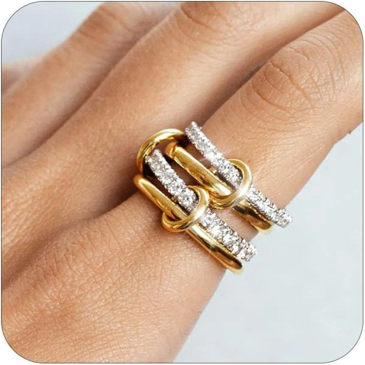 QuadraLink™ – Four-Ring Daily Wear Statement