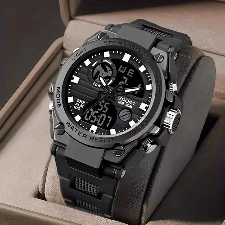 EliteTime™ – Men’s Luxury Business Watch with Calendar