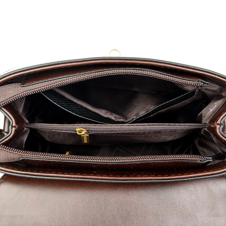 High Quality PU Leather Handbag Purse Women's Bag Solid Color Shoulder Crossbody Bags Lady Messenger Small Tote for Women Girls