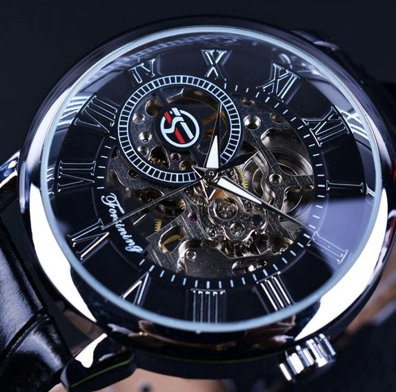 LuxTime™ – Men’s Fully Automatic Mechanical Watch