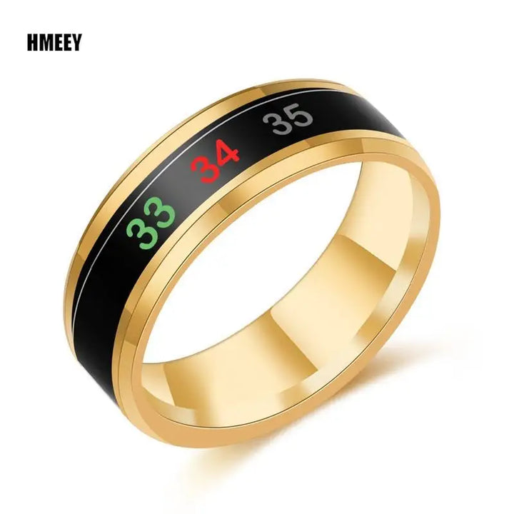 TempVibe™ – Intelligent Mood Ring for Men & Women