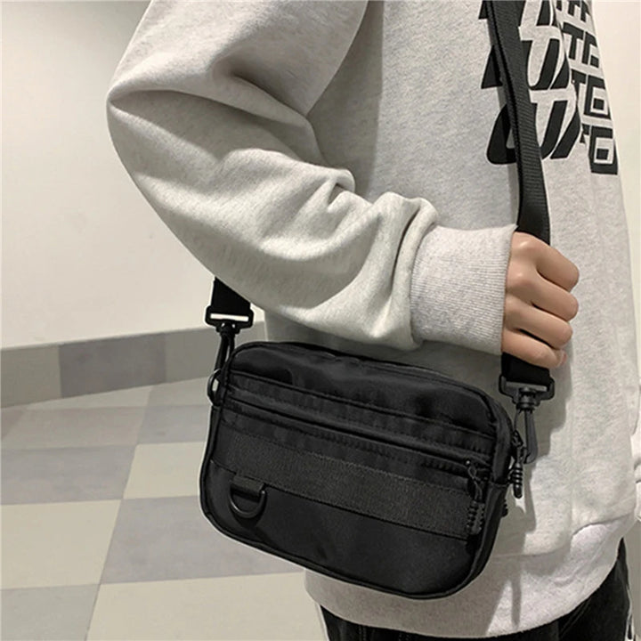 Fashion Crossbody Bag – High-Quality Nylon Messenger Bag for Men & Women