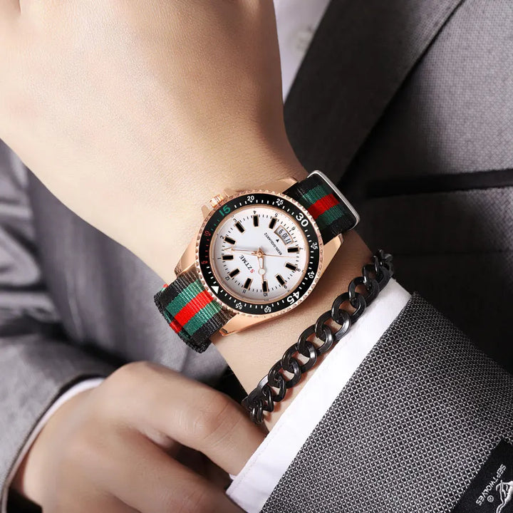 Nylon Strap Quartz Watch