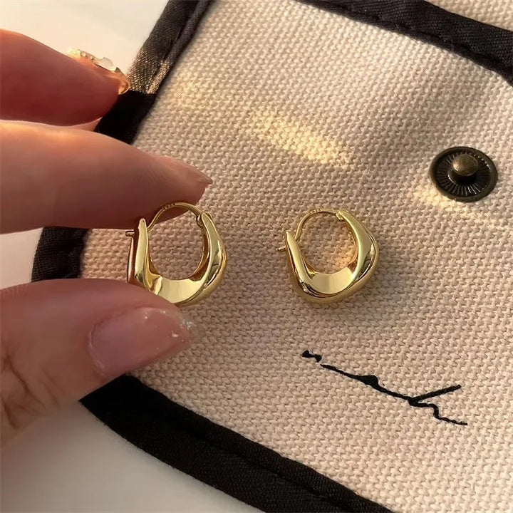 VersaHoop™ – Sterling Silver Sweet Girl Hoop Earrings for Every Occasion
