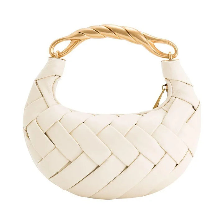 Hand-Held Woven Bag For Women 2025 New versatile Iight luxury Niche High-end Fashion Exquisite Crossbody Dumpling Bag